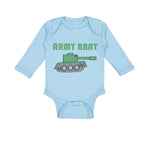 Long Sleeve Bodysuit Baby Army Brat Military Boy & Girl Clothes Cotton - Cute Rascals