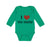 Long Sleeve Bodysuit Baby I Love My Daddy Dad Father's Day Style L Cotton