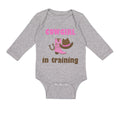 Long Sleeve Bodysuit Baby Cowgirl in Training Western Style C Boy & Girl Clothes