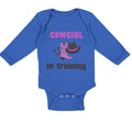 Long Sleeve Bodysuit Baby Cowgirl in Training Western Style C Boy & Girl Clothes