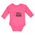 Long Sleeve Bodysuit Baby For My Mimi with Ribbon Brease Cancer Awareness Cotton - Cute Rascals