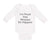 Long Sleeve Bodysuit Baby I'M Proof That Miracles Do Happen! Christian Cotton