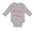 Long Sleeve Bodysuit Baby All of God's Grace in This Tiny Face Christian Cotton - Cute Rascals