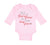 Long Sleeve Bodysuit Baby All of God's Grace in This Tiny Face Christian Cotton - Cute Rascals