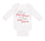 Long Sleeve Bodysuit Baby All of God's Grace in This Tiny Face Christian Cotton - Cute Rascals