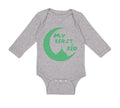 Long Sleeve Bodysuit Baby My First Eid Arabic Boy & Girl Clothes Cotton