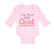 Long Sleeve Bodysuit Baby I Am Proof That God Answers Prayers Christian Cotton - Cute Rascals