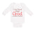 Long Sleeve Bodysuit Baby I Am Proof That God Answers Prayers Christian Cotton - Cute Rascals