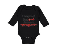 Long Sleeve Bodysuit Baby I Am Proof That God Answers Prayers Jewish Cotton - Cute Rascals