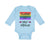 Long Sleeve Bodysuit Baby I Love My Gay Uncle with Gay Flag B Boy & Girl Clothes