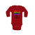 Long Sleeve Bodysuit Baby I Love My Gay Uncle with Gay Flag B Boy & Girl Clothes
