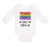 Long Sleeve Bodysuit Baby I Love My Gay Uncle with Gay Flag B Boy & Girl Clothes