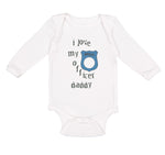 Love Police Officer Daddy Blue Badge Cop Law Enforcement
