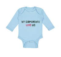 Long Sleeve Bodysuit Baby My Godparents Love Me B Boy & Girl Clothes Cotton