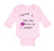 Long Sleeve Bodysuit Baby Black Purple Mommy Will You Marry Daddy Cotton - Cute Rascals