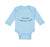 Long Sleeve Bodysuit Baby Black and Red I Love You Pushel and Beck Cotton - Cute Rascals