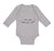 Long Sleeve Bodysuit Baby Black and Red I Love You Pushel and Beck Cotton - Cute Rascals