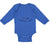 Long Sleeve Bodysuit Baby Black and Red I Love You Pushel and Beck Cotton - Cute Rascals