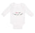 Long Sleeve Bodysuit Baby Black and Red I Love You Pushel and Beck Cotton - Cute Rascals
