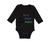 Long Sleeve Bodysuit Baby I Love My Mimi and Papa Grandparents Cotton