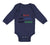 Long Sleeve Bodysuit Baby I Love My Mimi and Papa Grandparents Cotton