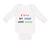 Long Sleeve Bodysuit Baby I Love My Mimi and Papa Grandparents Cotton