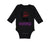 Long Sleeve Bodysuit Baby I Love My Nonna Style B Grandmother Grandma Cotton