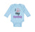 Long Sleeve Bodysuit Baby I Love My Nonna Style B Grandmother Grandma Cotton
