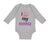 Long Sleeve Bodysuit Baby I Love My Nonna Style B Grandmother Grandma Cotton