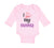Long Sleeve Bodysuit Baby I Love My Nonna Style B Grandmother Grandma Cotton