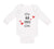 Long Sleeve Bodysuit Baby My Gg Loves Me Grandma Grandmother Funny Cotton
