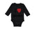 Long Sleeve Bodysuit Baby I Love Mimi Grandmother Grandma Boy & Girl Clothes