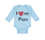 I Love My Heart Papa Dad Father's Day