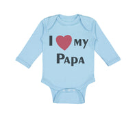 I Love My Heart Papa Dad Father's Day