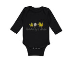 Long Sleeve Bodysuit Baby Hatched by 2 Chicks Gay Lgbtq Style A Cotton - Cute Rascals
