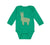Long Sleeve Bodysuit Baby Image of A Llama Funny Humor Boy & Girl Clothes Cotton