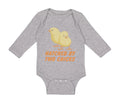 Long Sleeve Bodysuit Baby Hatched by 2 Chicks Gay Lgbtq Style B Cotton