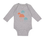 Long Sleeve Bodysuit Baby Jellyfish Ocean Sea Life Funny Boy & Girl Clothes