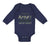 Long Sleeve Bodysuit Baby Future Army Ranger like My Daddy Military Cotton - Cute Rascals