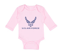 Long Sleeve Bodysuit Baby U.S Air Force Boy & Girl Clothes Cotton