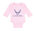 Long Sleeve Bodysuit Baby U.S Air Force Boy & Girl Clothes Cotton