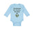 Long Sleeve Bodysuit Baby The Army Has My Daddy but I Have His Heart Cotton