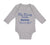 Long Sleeve Bodysuit Baby My Daddy Is in The Marines "Hoorah" Boy & Girl Clothes