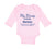 Long Sleeve Bodysuit Baby My Daddy Is in The Marines "Hoorah" Boy & Girl Clothes