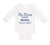 Long Sleeve Bodysuit Baby My Daddy Is in The Marines "Hoorah" Boy & Girl Clothes