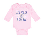 Long Sleeve Bodysuit Baby Air Force Nephew Aunt Uncle Boy & Girl Clothes Cotton - Cute Rascals