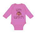 Long Sleeve Bodysuit Baby Tiny Turkey Thanksgiving Boy & Girl Clothes Cotton