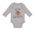 Long Sleeve Bodysuit Baby Tiny Turkey Thanksgiving Boy & Girl Clothes Cotton