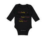 Long Sleeve Bodysuit Baby Daddy Paramedic What Super Power Your Emt Cotton - Cute Rascals