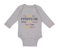 Long Sleeve Bodysuit Baby Daddy Paramedic What Super Power Your Emt Cotton